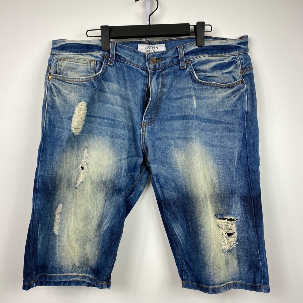 Golden Denim Men’s Size: 36 Distressed Shorts